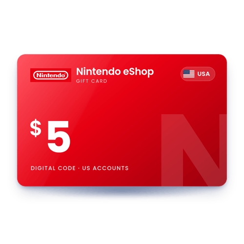 Nintendo eShop $5 - USA Store