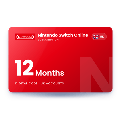 Nintendo Switch Online 12 Months - UK Store