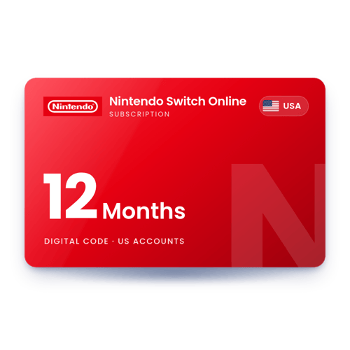 Nintendo Switch Online 12 Months - USA Store
