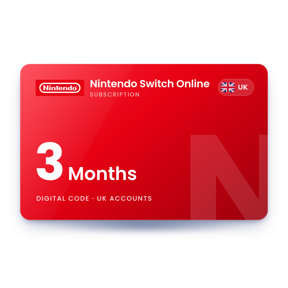 Nintendo Switch Online 3 Months (UK)