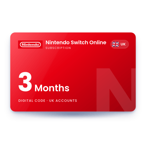 Nintendo Switch Online 3 Months - UK Store