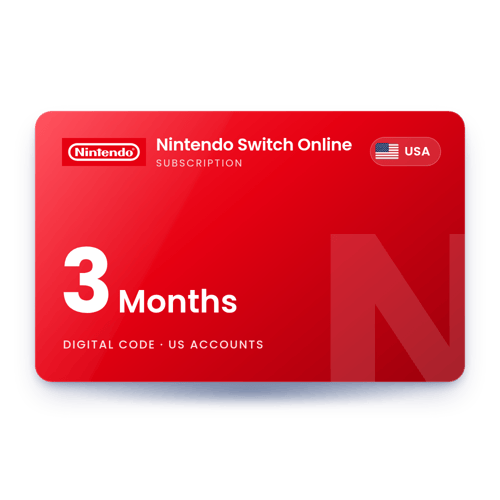 Nintendo Switch Online 3 Months - USA Store