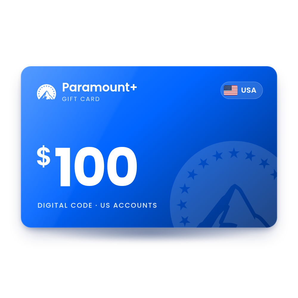 Paramount+ Gift Card 100 USD (USA)