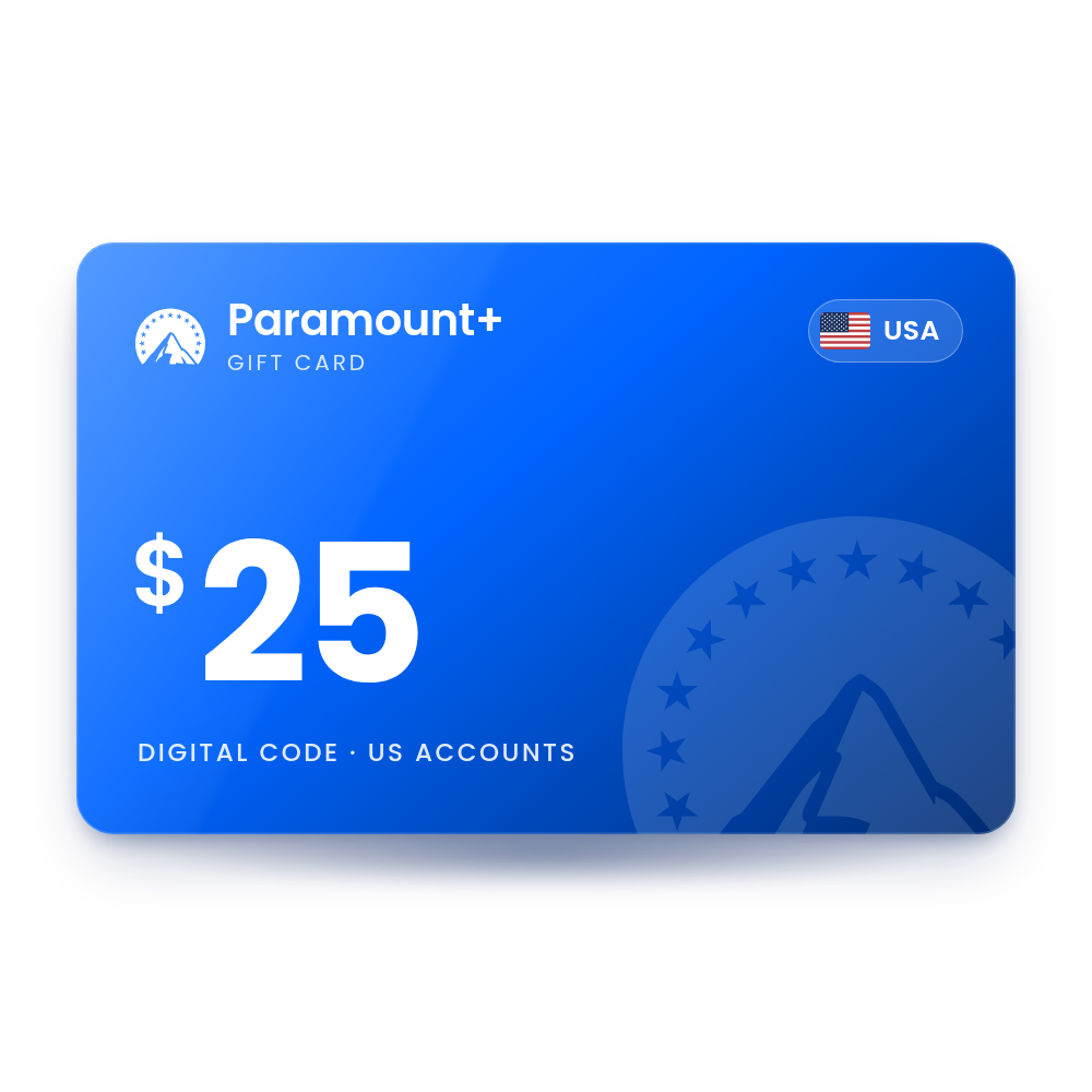 Paramount+ Gift Card 25 USD (USA)