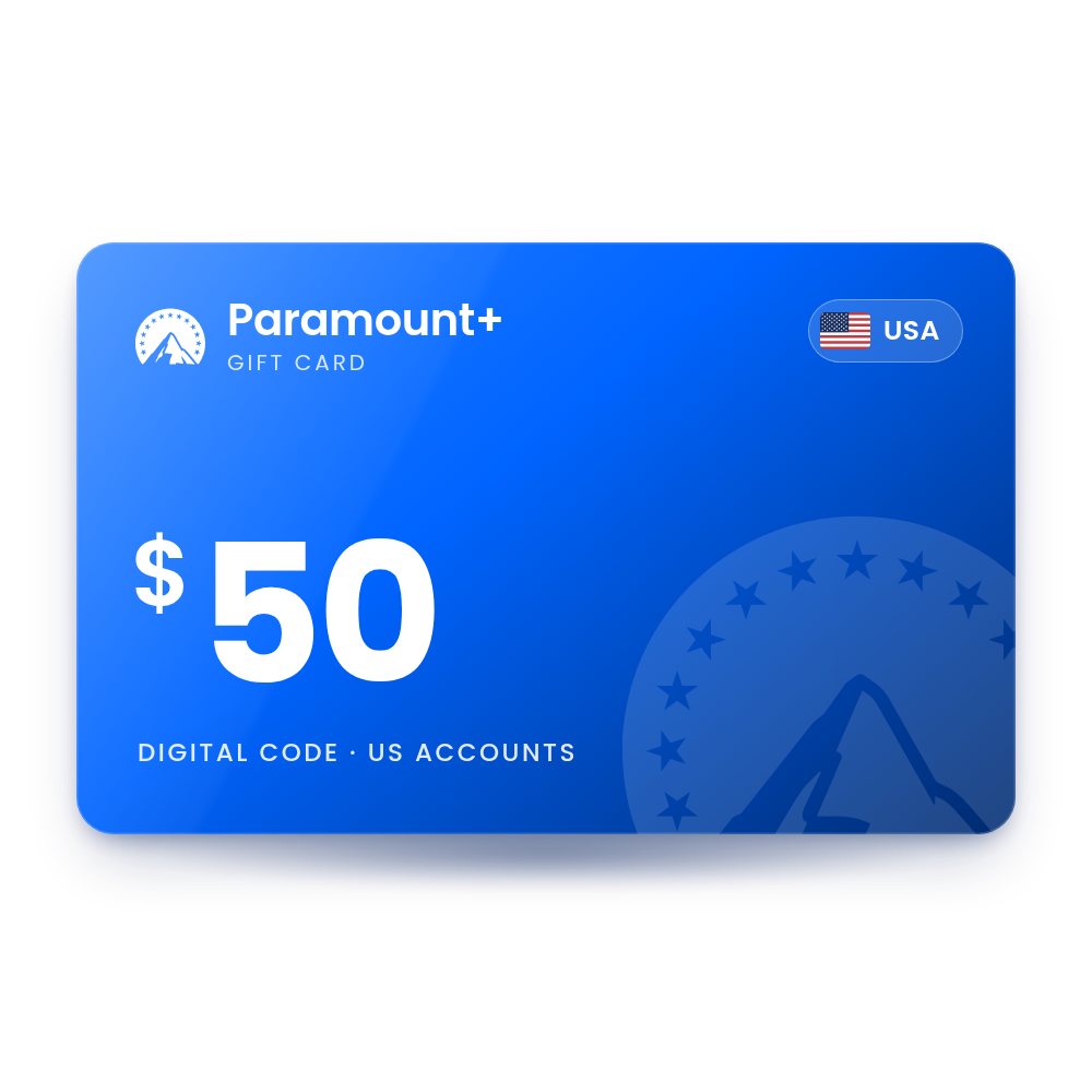 Paramount+ Gift Card 50 USD (USA)