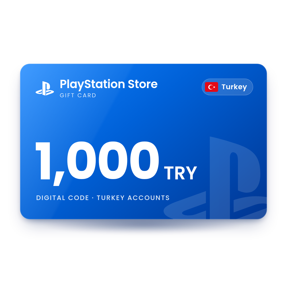 PSN Card 1000 TRY (Turkey)