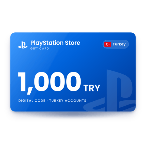 PlayStation Store 1,000 TRY - Turkey Store