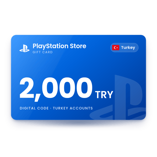 PlayStation Store 2,000 TRY - Turkey Store