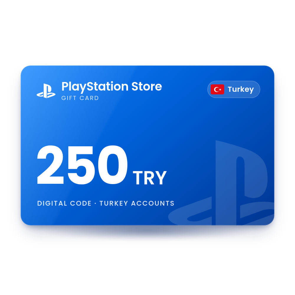 PSN Card 250 TRY (Turkey)