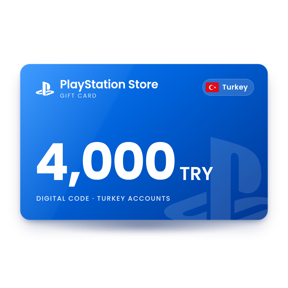 PSN Card 4000 TRY (Turkey)