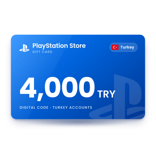 PlayStation Store 4,000 TRY - Turkey Store