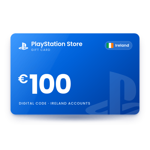 PlayStation Store €100 - Ireland Store