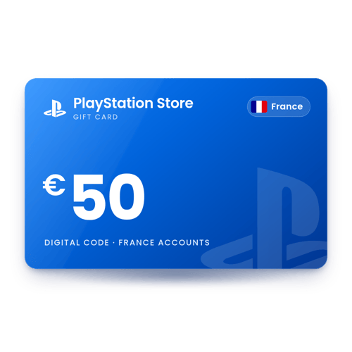 PlayStation Store €50 - France Store