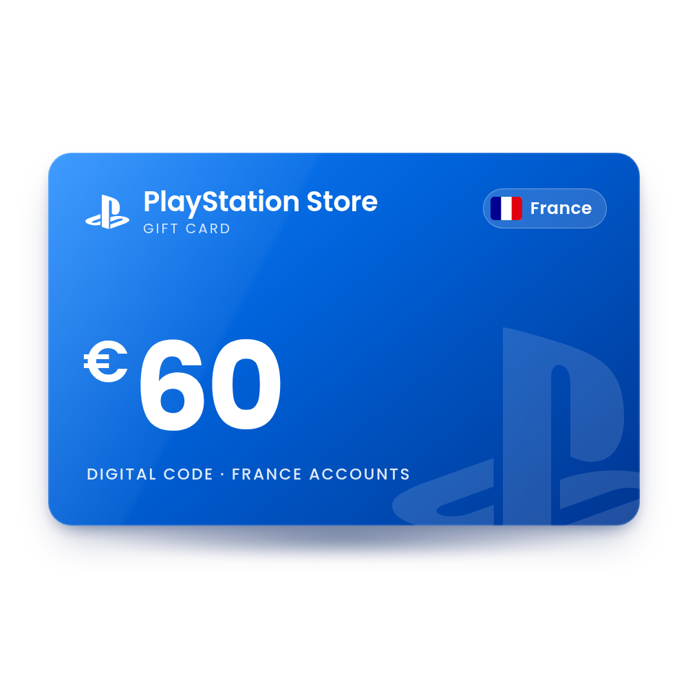 PSN Card 60 EUR (France)