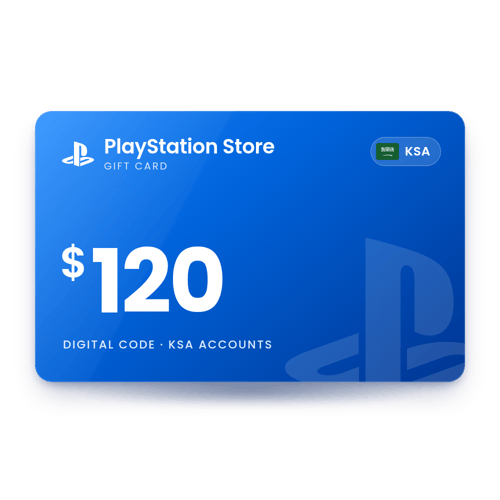 PlayStation Store $120 - KSA Store