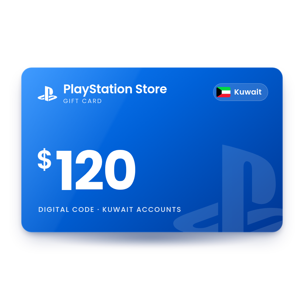 PSN Card 120 USD (Kuwait)