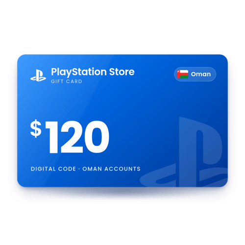 PlayStation Store $120 - Oman Store