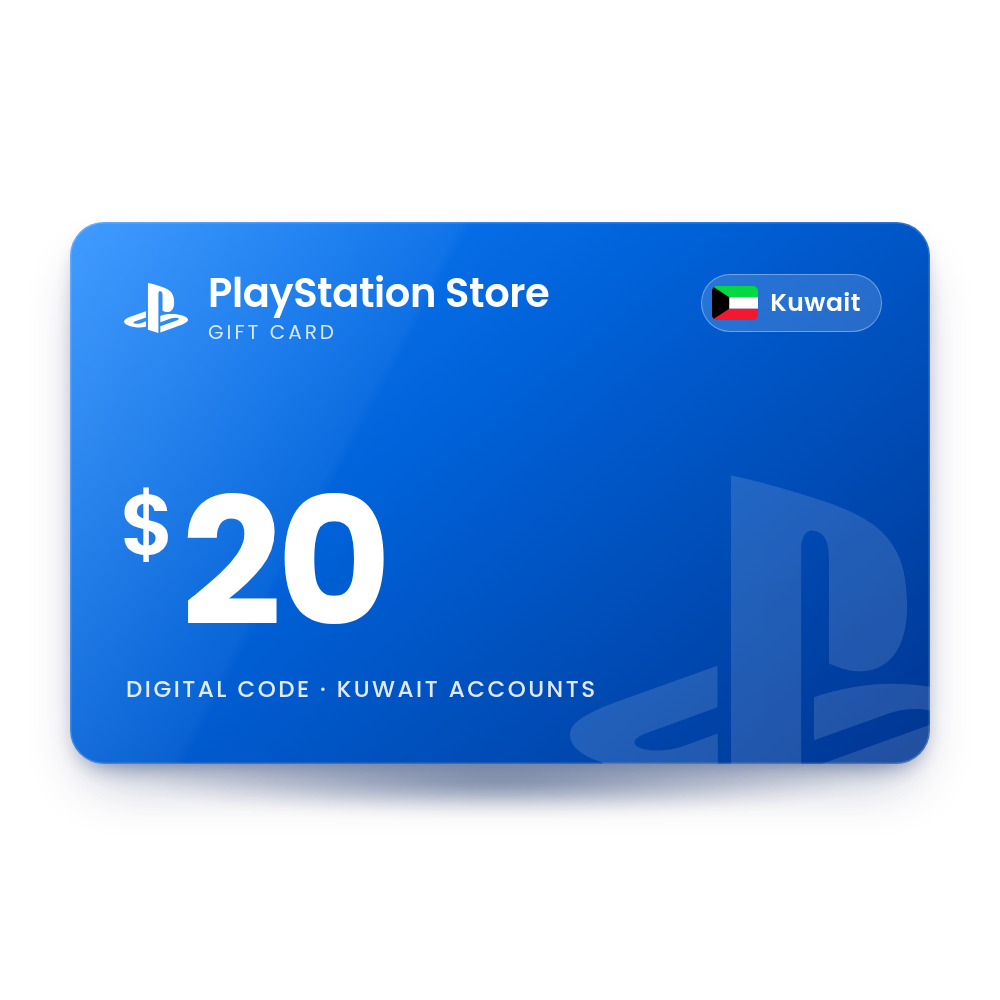 PSN Card 20 USD (Kuwait)