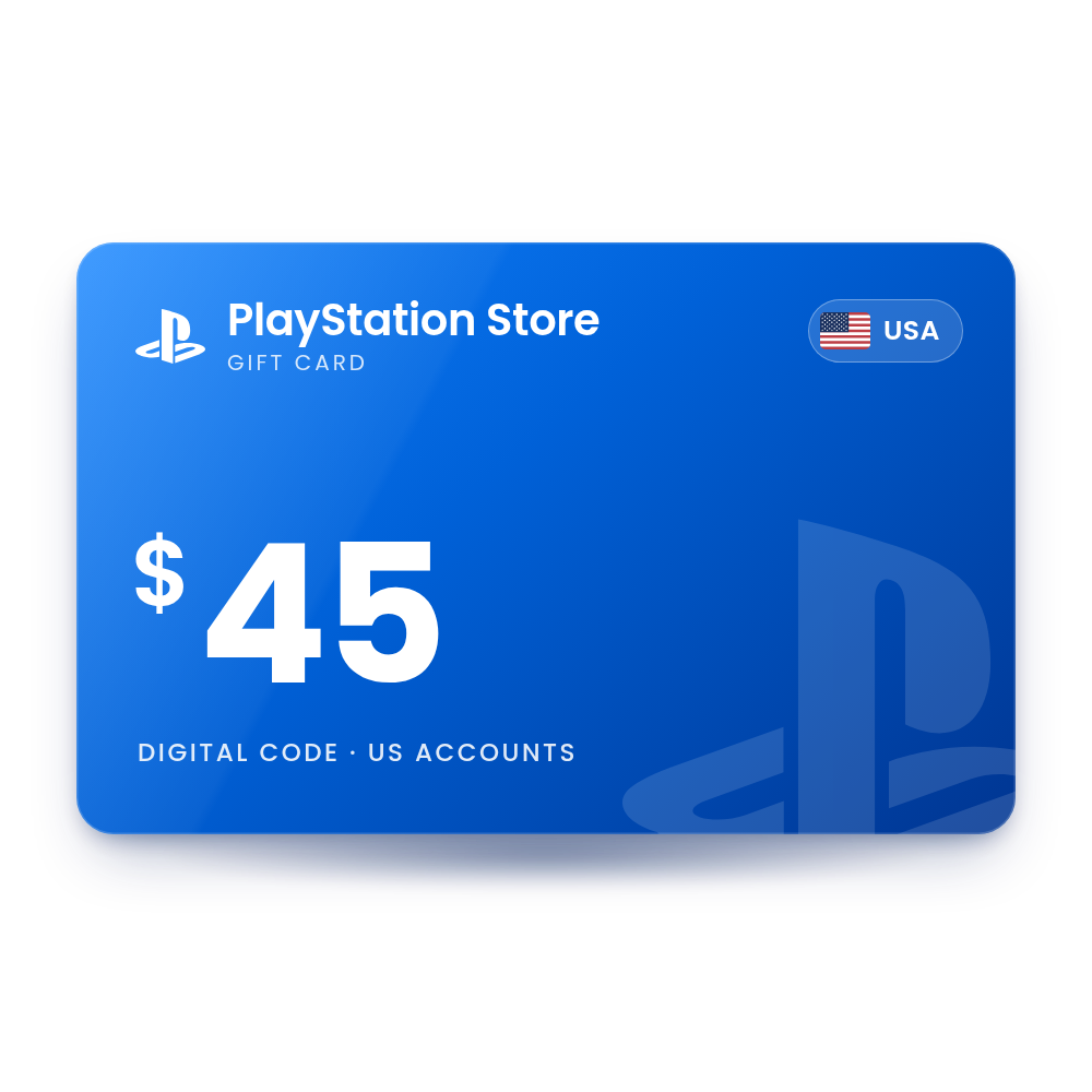 PSN Card 45 USD (USA)