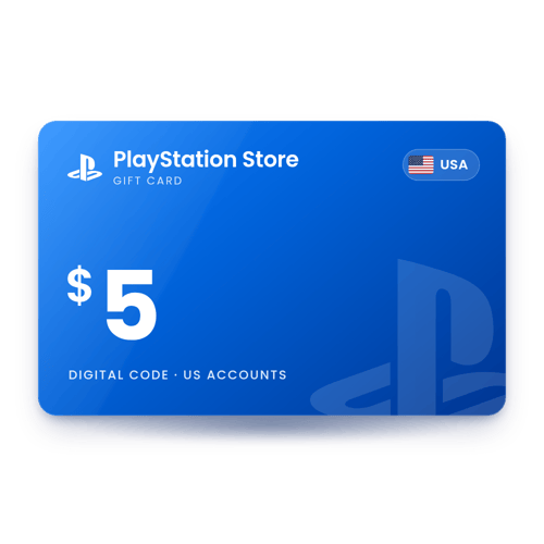 PlayStation Store Gift Card $5 USD - USA