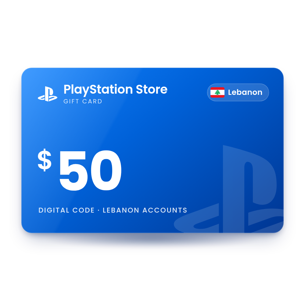 PSN Card 50 USD (Lebanon)