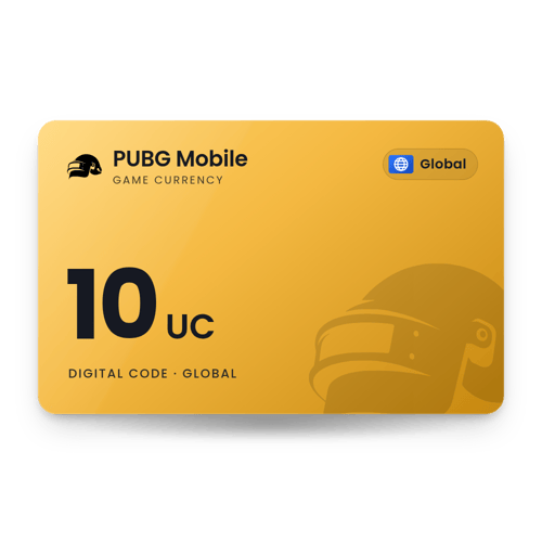 PUBG Mobile 10 UC - Global