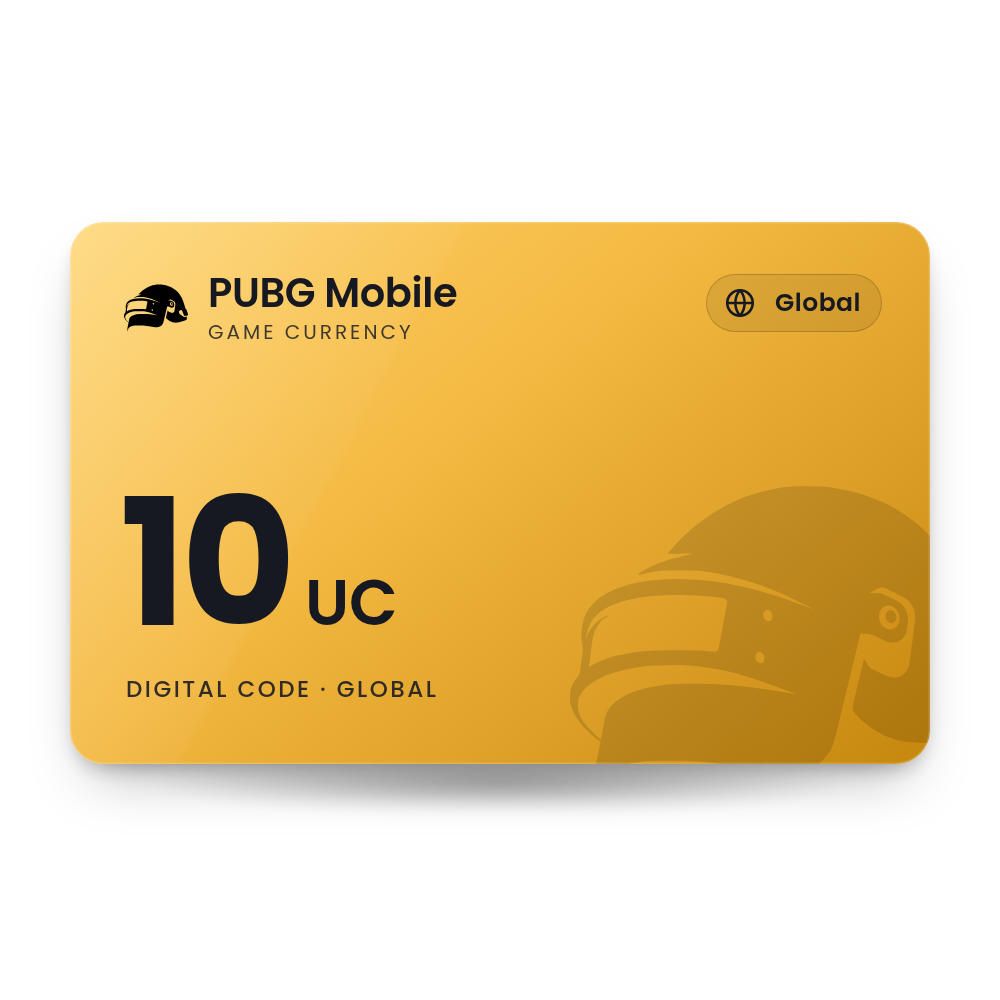 PUBG Mobile 10 UC