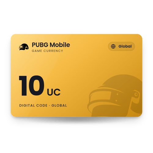 PUBG Mobile 10 UC - Global
