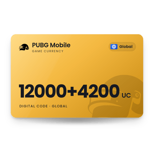 PUBG Mobile 12000+4200 UC - Global