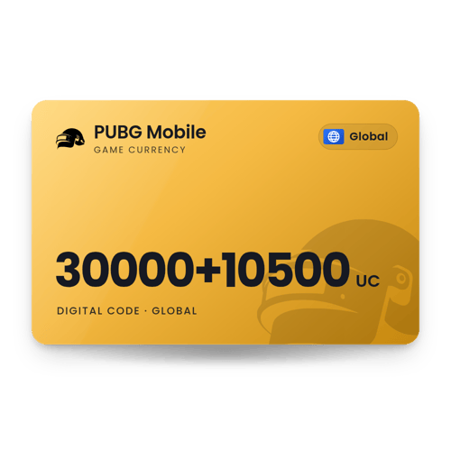 PUBG Mobile 30000+10500 UC - Global
