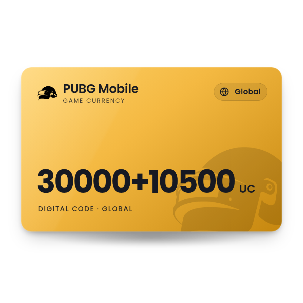 PUBG Mobile 40500 UC