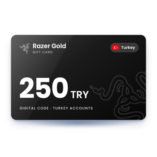 Razer Gold 250 TRY - Turkey Store