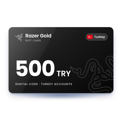 Razer Gold 500 TRY - Turkey Store