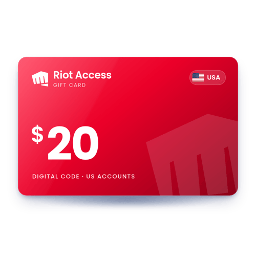 Riot Access Gift Card $20 - USA Store