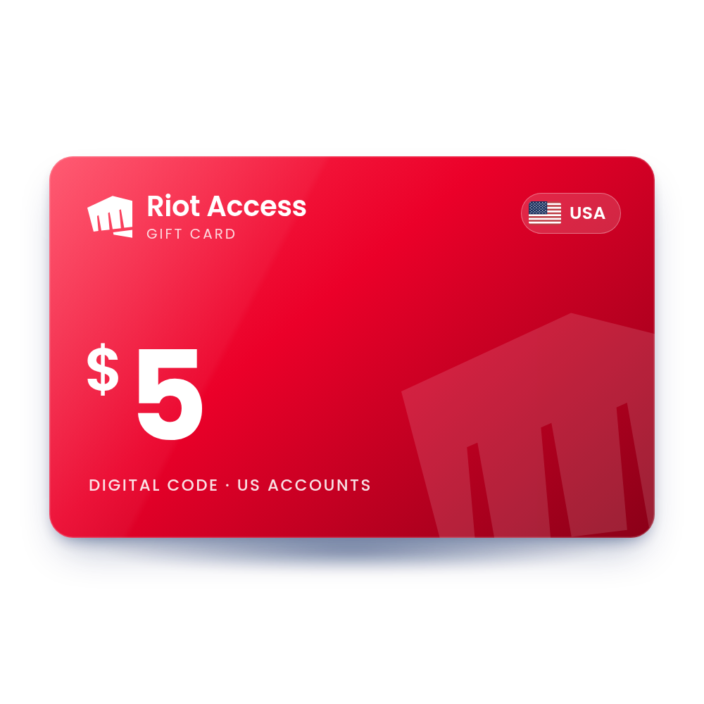 Riot Access Gift Card 5 USD (USA)