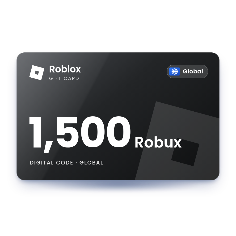 Roblox 1500 Robux