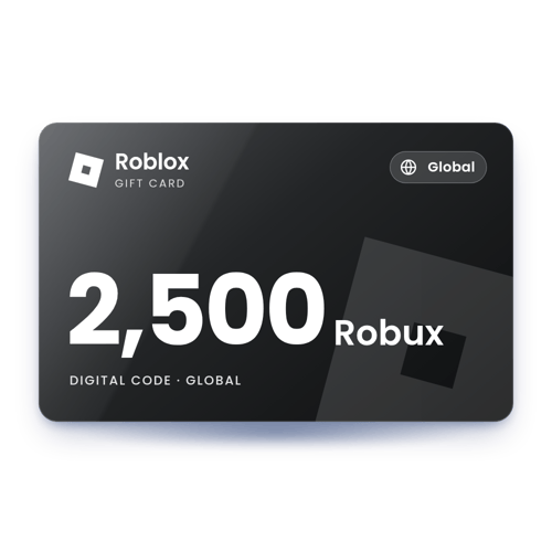 Roblox 2,500 Robux - Global