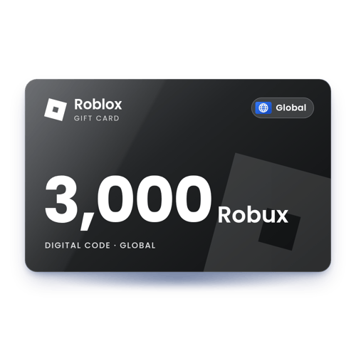 Roblox 3,000 Robux - Global
