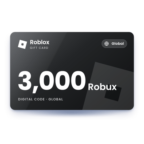Roblox 3,000 Robux - Global