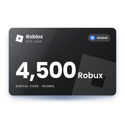 Roblox 4,500 Robux - Global