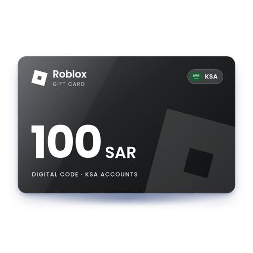Roblox Gift Card 100 SAR - KSA Store