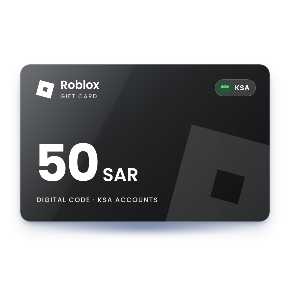 Roblox Gift Card 50 SAR (KSA)
