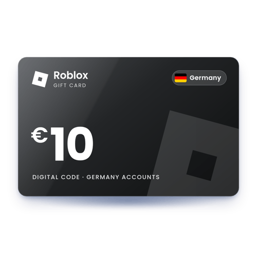 Roblox Gift Card โฌ10 - Germany Store