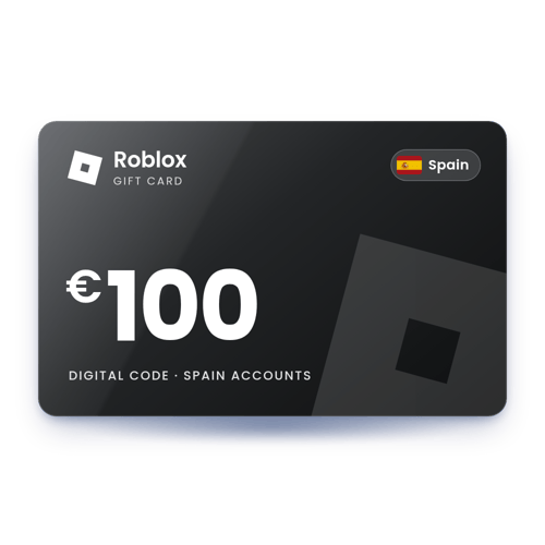 Roblox Gift Card €100 - Spain Store