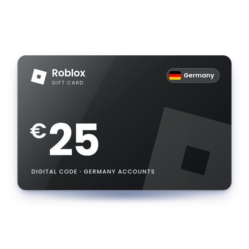 Roblox Gift Card โฌ25 - Germany Store