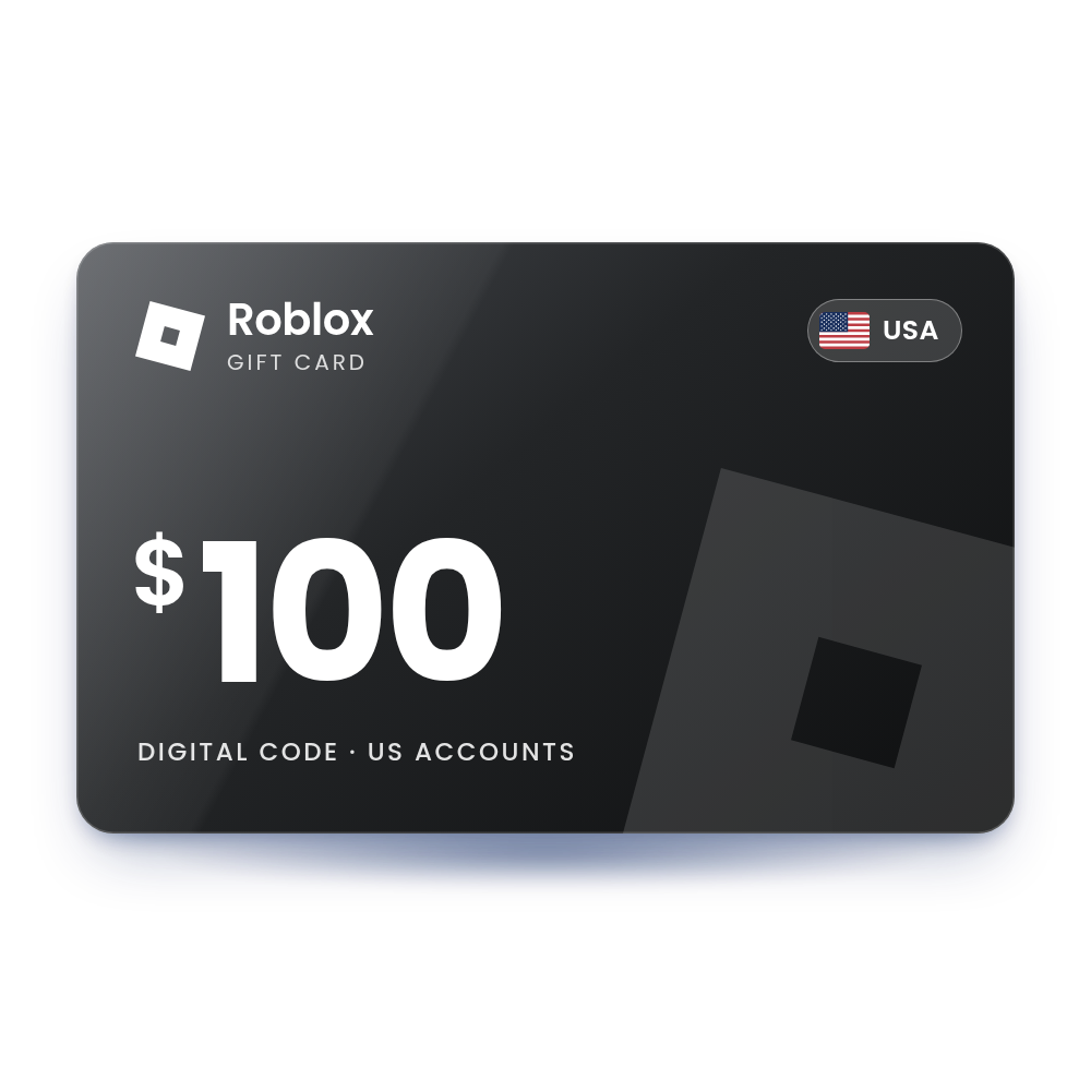 Roblox Gift Card 100 USD (USA)
