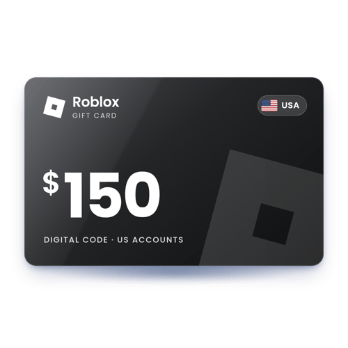 Roblox Gift Card $150 - USA Store