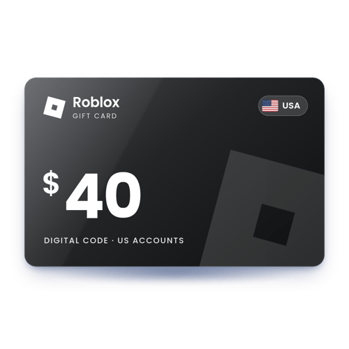 Roblox Gift Card $40 - USA Store