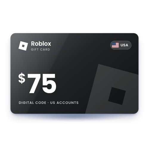 Roblox Gift Card $75 - USA Store
