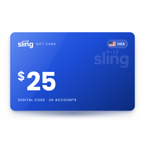 Sling TV Gift Card $25 - USA Store